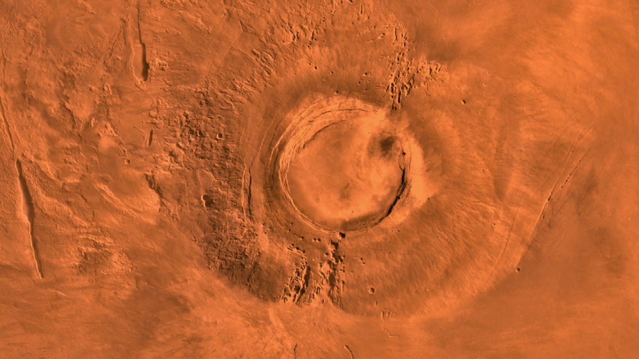 Naukowcy zrekonstruowali ewolucję marsjańskiego wulkanu i odkryli różne etapy jego aktywności.